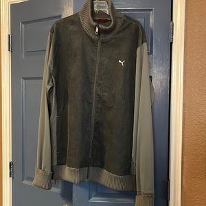 Men’s Puma gray jacket
